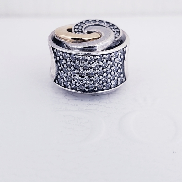 Authentic Pandora Charm with 14k Gold - Picture 4 of 6